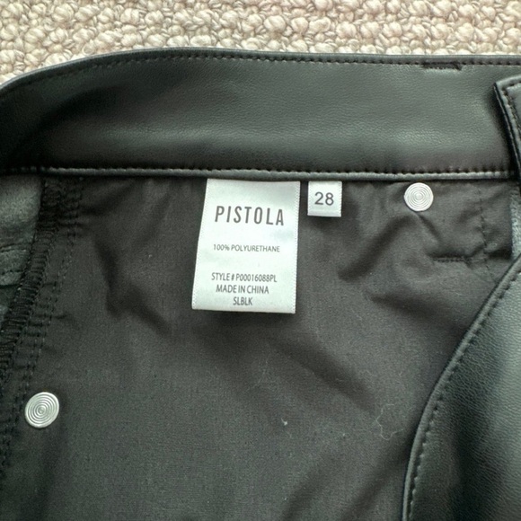 Pistola Lennon High Rise Cropped Boot Pant in Slate Black 28 - Picture 5 of 10